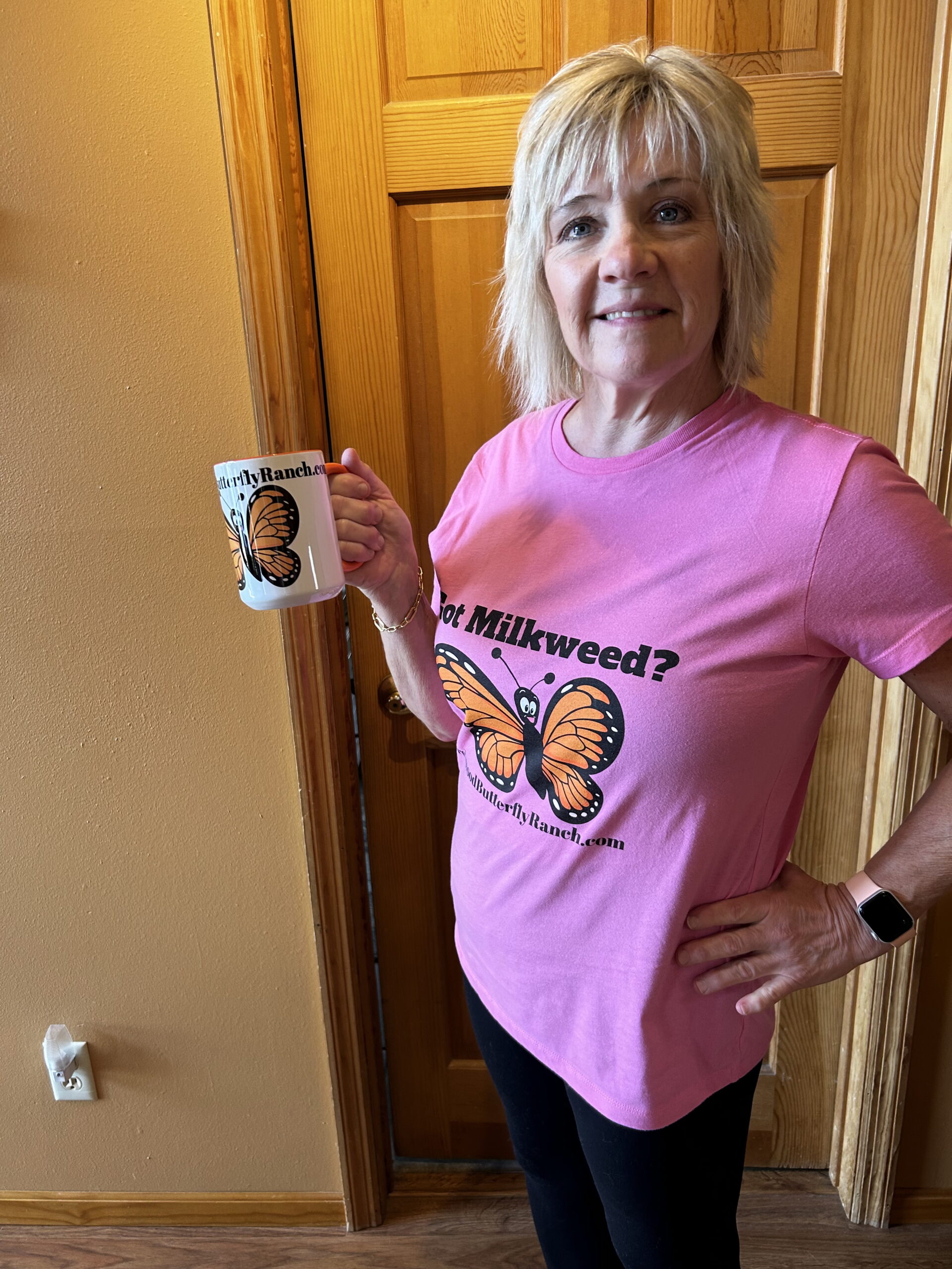 Deb Hoaby in the Sanchez The Butterfly Soft T-shirt