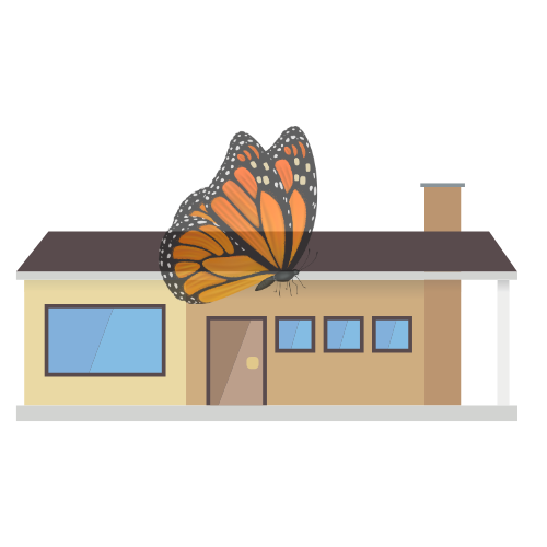 Adopt Butterfly Bungalow Hill